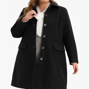 Elegant Black Women's Coat